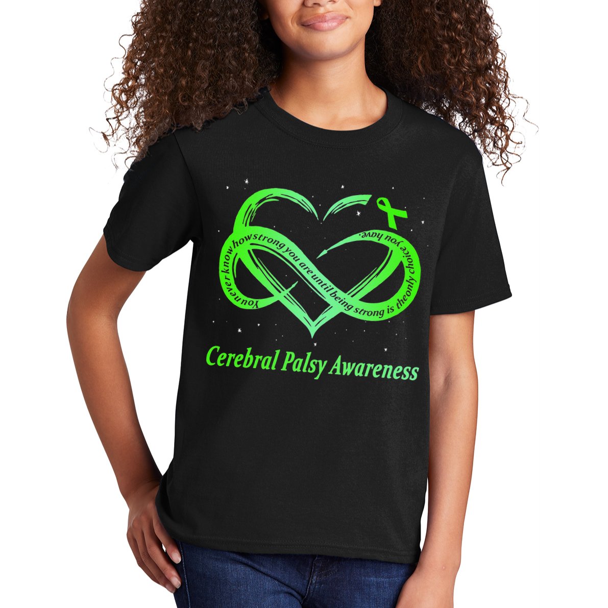 Cerebral Palsy Warrior CP Awareness Kids T-Shirt