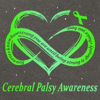 Cerebral Palsy Warrior CP Awareness Cotton Canvas Backpack