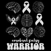 Cerebral Palsy Warrior Brain Damage Women Cp Awareness Month Womens Tank Top