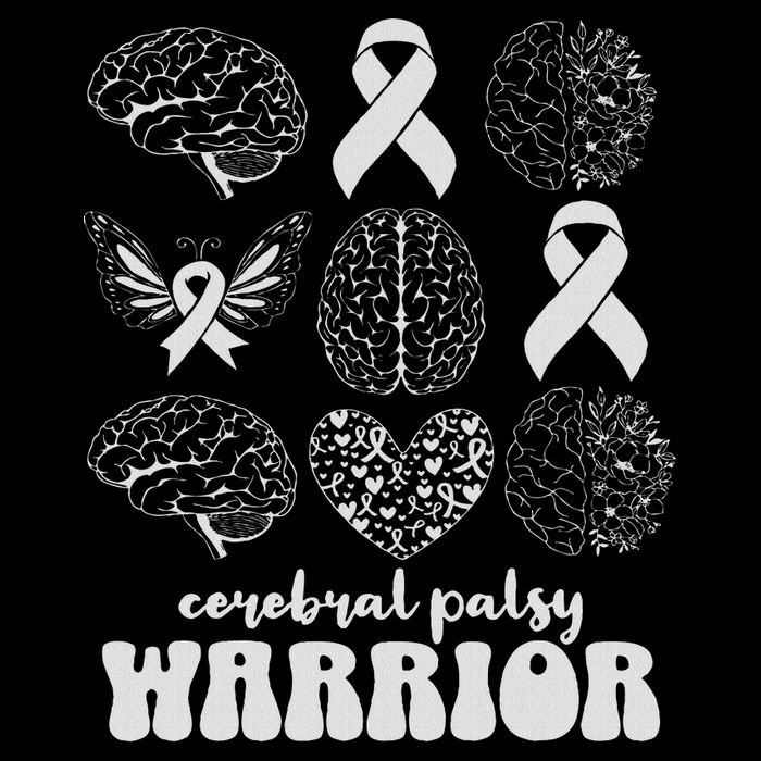 Cerebral Palsy Warrior Brain Damage Women Cp Awareness Month Womens Tank Top