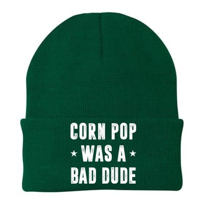 Corn Pop Was A Bad Dude Meme Knit Cap Winter Beanie