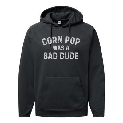 Corn Pop Was A Bad Dude Funny Election 2020 Meme Joe Biden Performance Fleece Hoodie