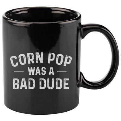 Corn Pop Was A Bad Dude Funny Election 2024 Meme Joe Biden 11oz C Handle Ceramic Mug