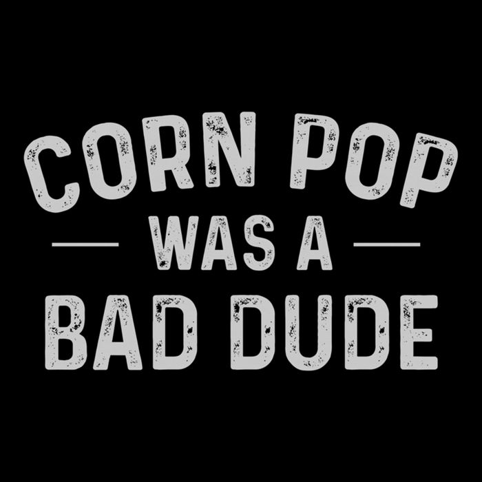 Corn Pop Was A Bad Dude Funny Election 2024 Meme Joe Biden Short Acrylic Beanie