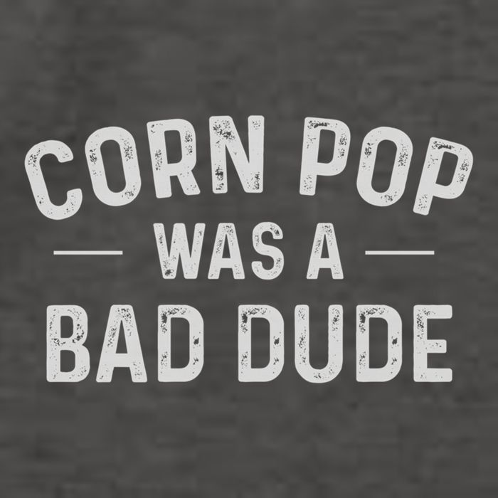 Corn Pop Was A Bad Dude Funny Election 2024 Meme Joe Biden Vector Backpack