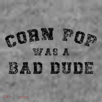 Corn Pop Was A Bad Dude Athletic Cornpop Meme Sustainable Beanie