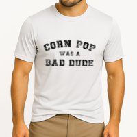 Corn Pop Was A Bad Dude Athletic Cornpop Meme Performance Shirt
