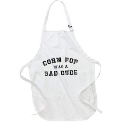 Corn Pop Was A Bad Dude Athletic Cornpop Meme Apron
