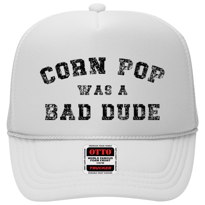 Corn Pop Was A Bad Dude Athletic Cornpop Meme Hat