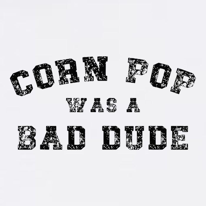 Corn Pop Was A Bad Dude Athletic Cornpop Meme Tank Top