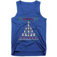 Cute Penguin Xmas Tree Ugly Christmas Funny Gift Boys Girls Great Gift Tank Top