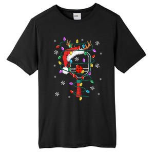 Christmas Pickleball Xmas Santa Sports Hat Funny Gift Tall Fusion ChromaSoft Performance T-Shirt