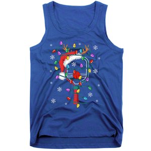 Christmas Pickleball Xmas Santa Sports Hat Gift Tank Top