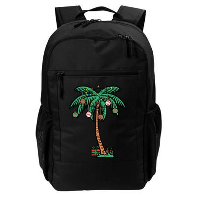 Christmas Palm Xmas Tree Tropical Beach Hawaii Cool Gift Backpack