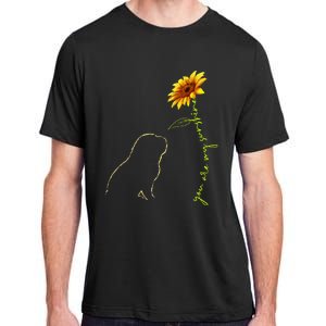 Cute Pug You Are My Sunshine Dog Lover Adult ChromaSoft Performance T-Shirt