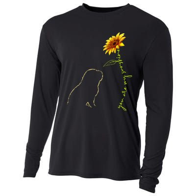 Cute Pug You Are My Sunshine Dog Lover Cooling Performance Long Sleeve Crew