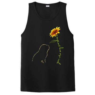 Cute Pug You Are My Sunshine Dog Lover PosiCharge Competitor Tank