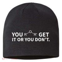 Chemistry Pun You Ether Get It Or You Dont Sustainable Beanie