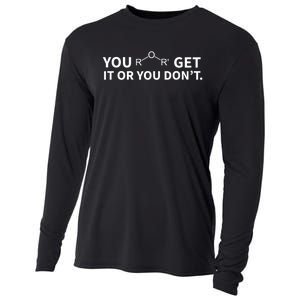 Chemistry Pun You Ether Get It Or You Dont Cooling Performance Long Sleeve Crew