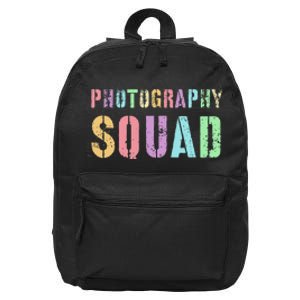 Cute Photography Yearbook Squad Publishing Camera Pictures 16 in Basic Backpack