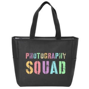 Cute Photography Yearbook Squad Publishing Camera Pictures Zip Tote Bag