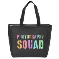 Cute Photography Yearbook Squad Publishing Camera Pictures Zip Tote Bag