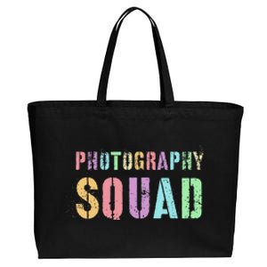 Cute Photography Yearbook Squad Publishing Camera Pictures Cotton Canvas Jumbo Tote