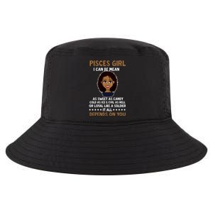 Cute Pisces Zodiac Sign Funny Quote Present Gift Cool Comfort Performance Bucket Hat