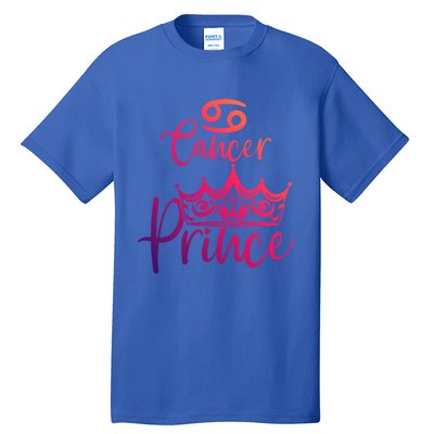 Cancer Prince Zodiac Gift Tall T-Shirt