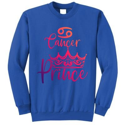 Cancer Prince Zodiac Gift Tall Sweatshirt