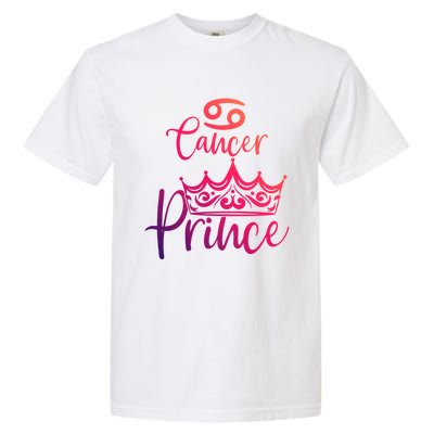 Cancer Prince Zodiac Gift Garment-Dyed Heavyweight T-Shirt