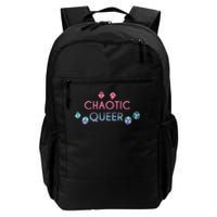Chaotic Queer Alignment Dice D20 Nerdy Tabletop Adventure Daily Commute Backpack
