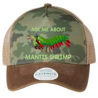Crustacean Quote Ask Me About Mantis Shrimp Legacy Tie Dye Trucker Hat