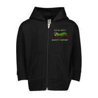 Crustacean Quote Ask Me About Mantis Shrimp Toddler Zip Fleece Hoodie