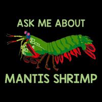 Crustacean Quote Ask Me About Mantis Shrimp Drawstring Bag