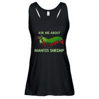 Crustacean Quote Ask Me About Mantis Shrimp Ladies Essential Flowy Tank