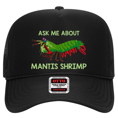 Crustacean Quote Ask Me About Mantis Shrimp Trucker Hat