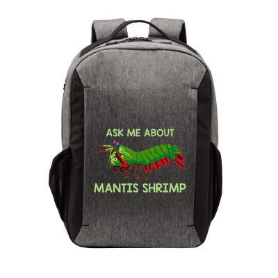 Crustacean Quote Ask Me About Mantis Shrimp Vector Backpack
