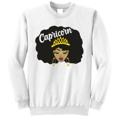  Capricorn Queen Black  Magic Afro Dope Black History Tee  Sweatshirt