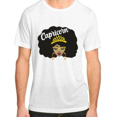  Capricorn Queen Black  Magic Afro Dope Black History Tee  Adult ChromaSoft Performance T-Shirt