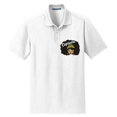  Capricorn Queen Black  Magic Afro Dope Black History Tee  Dry Zone Grid Polo