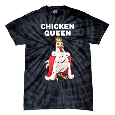 Chicken Queen Tie-Dye T-Shirt