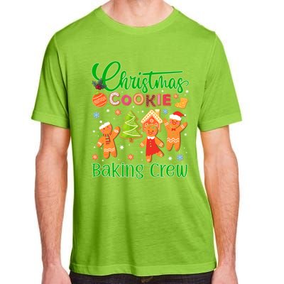 Christmas Quote Christmas Cookie Baking Crew Gift Adult ChromaSoft Performance T-Shirt