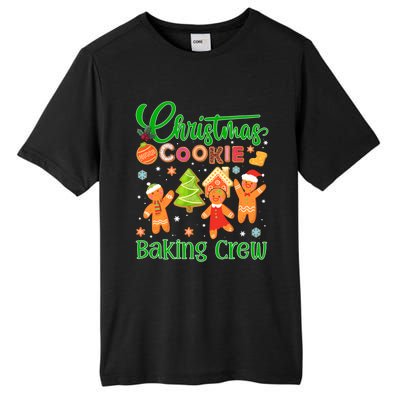 Christmas Quote Christmas Cookie Baking Crew Gift Tall Fusion ChromaSoft Performance T-Shirt