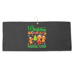 Christmas Quote Christmas Cookie Baking Crew Gift Large Microfiber Waffle Golf Towel