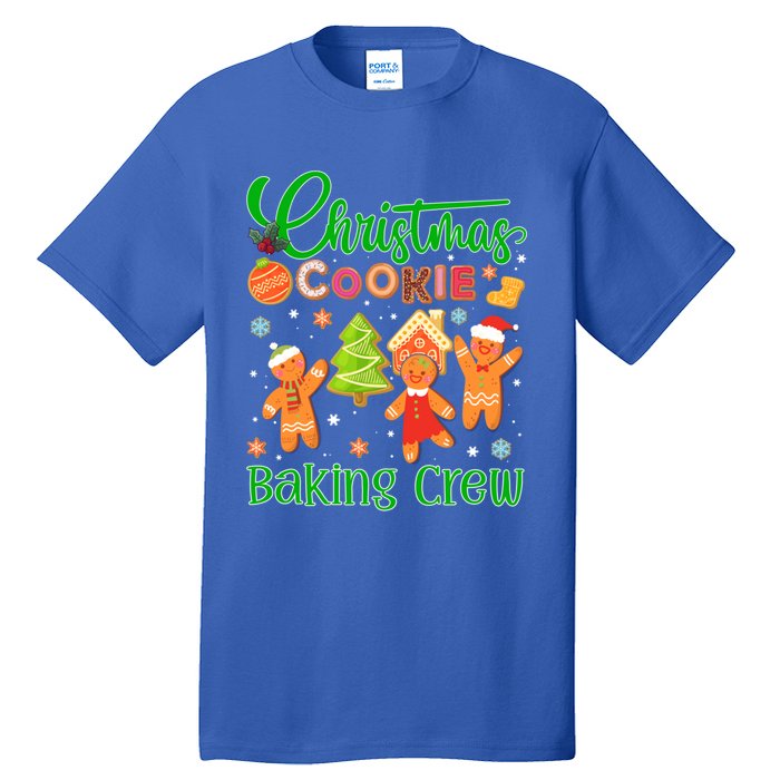 Christmas Quote Christmas Cookie Baking Crew Gift Tall T-Shirt