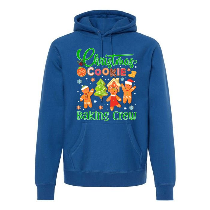 Christmas Quote Christmas Cookie Baking Crew Gift Premium Hoodie