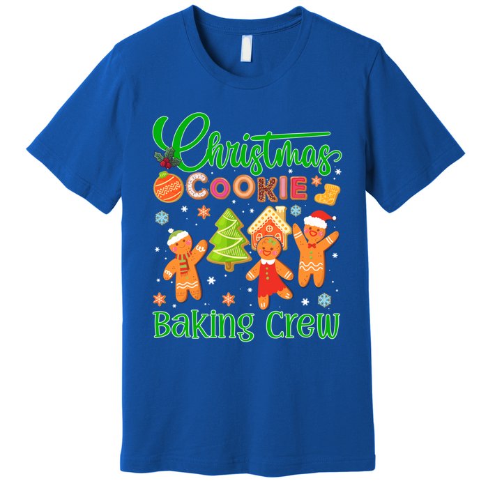 Christmas Quote Christmas Cookie Baking Crew Gift Premium T-Shirt