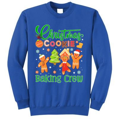 Christmas Quote Christmas Cookie Baking Crew Gift Tall Sweatshirt