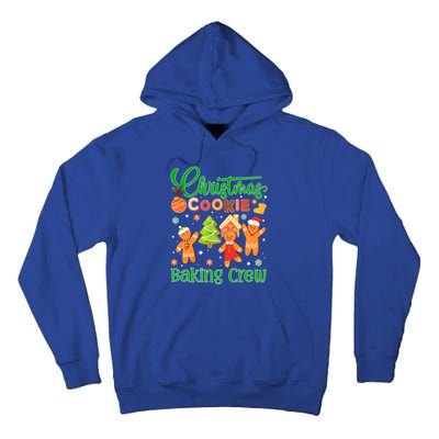 Christmas Quote Christmas Cookie Baking Crew Gift Tall Hoodie